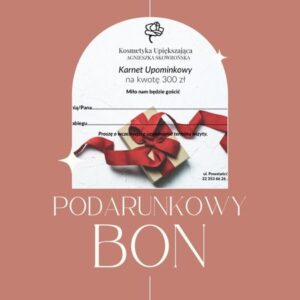 Bon na zabieg kosmetyczny 300 zł