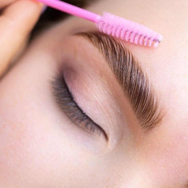 laminacja brwi zielonka